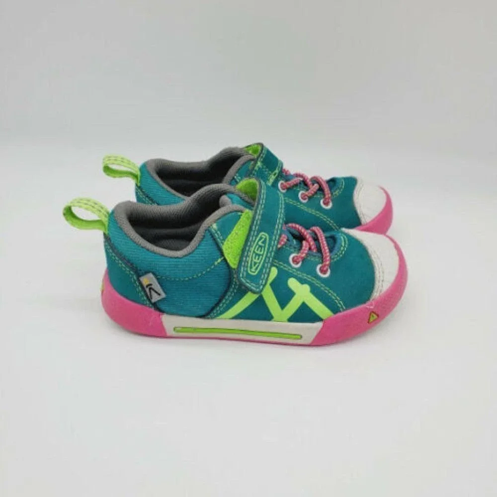 Keen Unisex Kids Multicolor Hiking‎ Shoes size 8